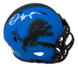 David Montgomery Signed Detroit Lions Rave Mini Speed Helmet Fanatics