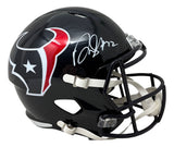 David Montgomery Signed Houston Texans Full Size Replica Speed Helmet BAS