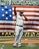 David Ortiz Signed 16x20 Boston Red Sox This Is Our City Photo BAS