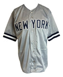 David Robertson New York Signed Gray Baseball Jersey JSA Hologram