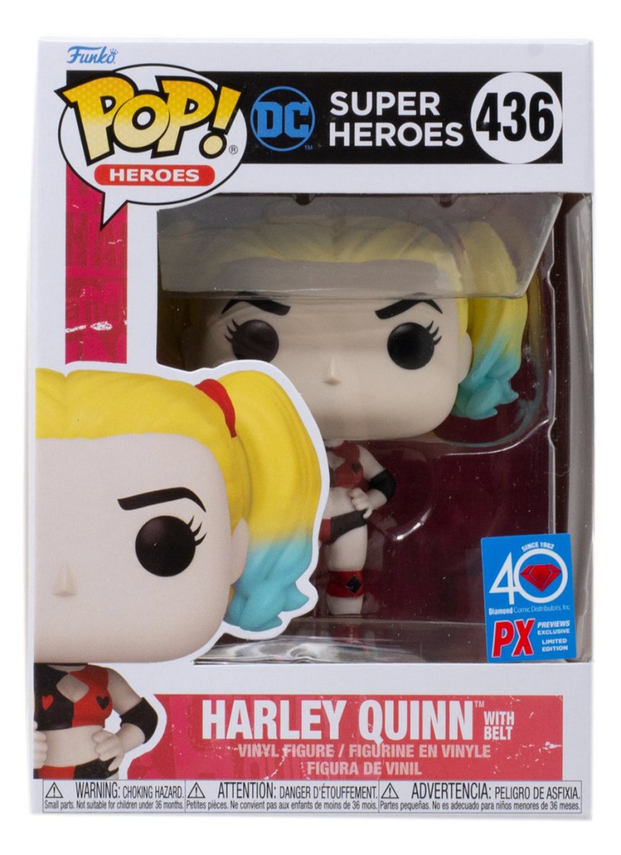 DC Super Heroes Harley Quinn Funko Pop! #436 Vinyl Figure – Sports