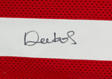 Deebo Samuel Signed Custom Red Pro Style Football Jersey JSA Sports Integrity