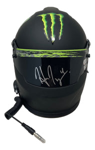 Hailie Deegan Signed NASCAR Monster Energy Full Size Replica Racing Helmet BAS Sports Integrity