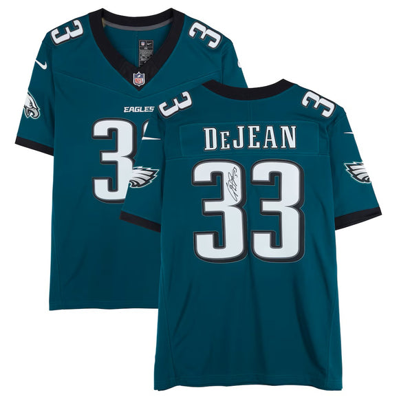 Cooper DeJean Signed Philadelphia Eagles Nike Vapor FUSE Limited Jersey Fanatics