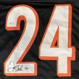 Deltha O'Neal Cincinnati Signed Black Football Jersey Sports Integrity