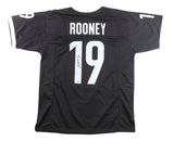 Dennis Quaid Any Given Sunday Signed Black Rooney Football Jersey JSA QR