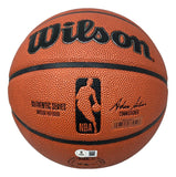 Dennis Rodman Chicago Bulls Signed NBA Wilson I/O Basketball BAS