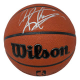 Dennis Rodman Chicago Bulls Signed NBA Wilson I/O Basketball JSA QR