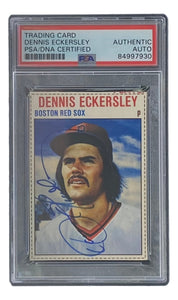 Dennis Eckersley Signed Cleveland 1979 Hostess #145 Trading Card PSA/DNA 84997930 Sports Integrity