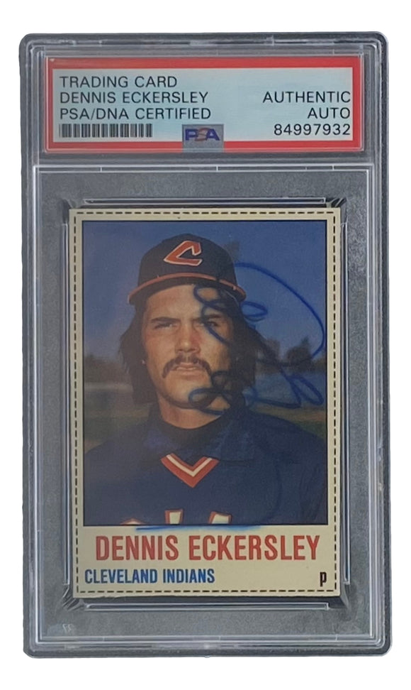 Dennis Eckersley Signed Cleveland 1978 Hostess #78 Trading Card PSA/DNA 84997932 Sports Integrity