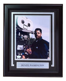 Denzel Washington Signed Framed 8x10 Photo JSA