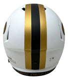 Derek Carr Signed Saints Full Size Lunar Eclipse Replica Speed Helmet Fanatics