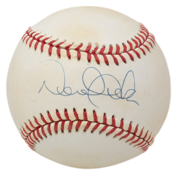Derek Jeter New York Yankees Signed American League Baseball BAS LOA 466