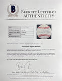 Derek Jeter New York Yankees Signed American League Baseball BAS LOA 466 Sports Integrity