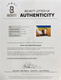 Derek Jeter Signed Framed 8x10 New York Yankees Slide Photo BAS LOA Sports Integrity