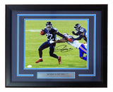 Derrick Henry Signed Framed 11x14 Tennessee Titans Photo JSA Sports Integrity