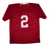 Derrick Henry Alabama Signed Crimson Football Jersey BAS