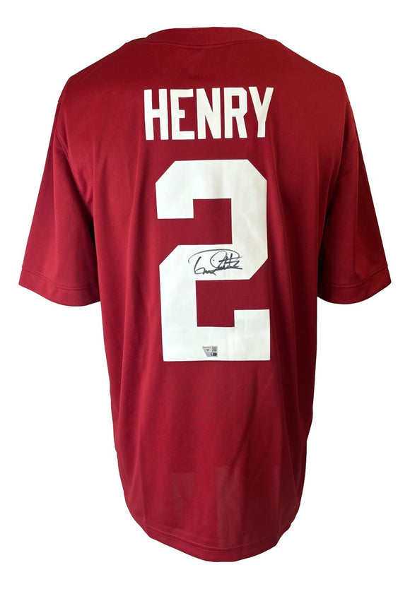 Derrick Henry Signed Alabama Crimson Tide Nike Replica Jersey Fanatics