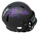 Derrick Henry Signed Ravens FS Eclipse Authentic Speed Helmet w/ Visor BAS