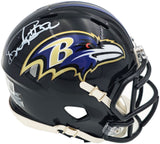 Derrick Henry Signed Baltimore Ravens Mini Speed Helmet BAS