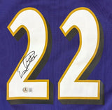 Derrick Henry Signed Baltimore Ravens Nike Game Replica Jersey BAS