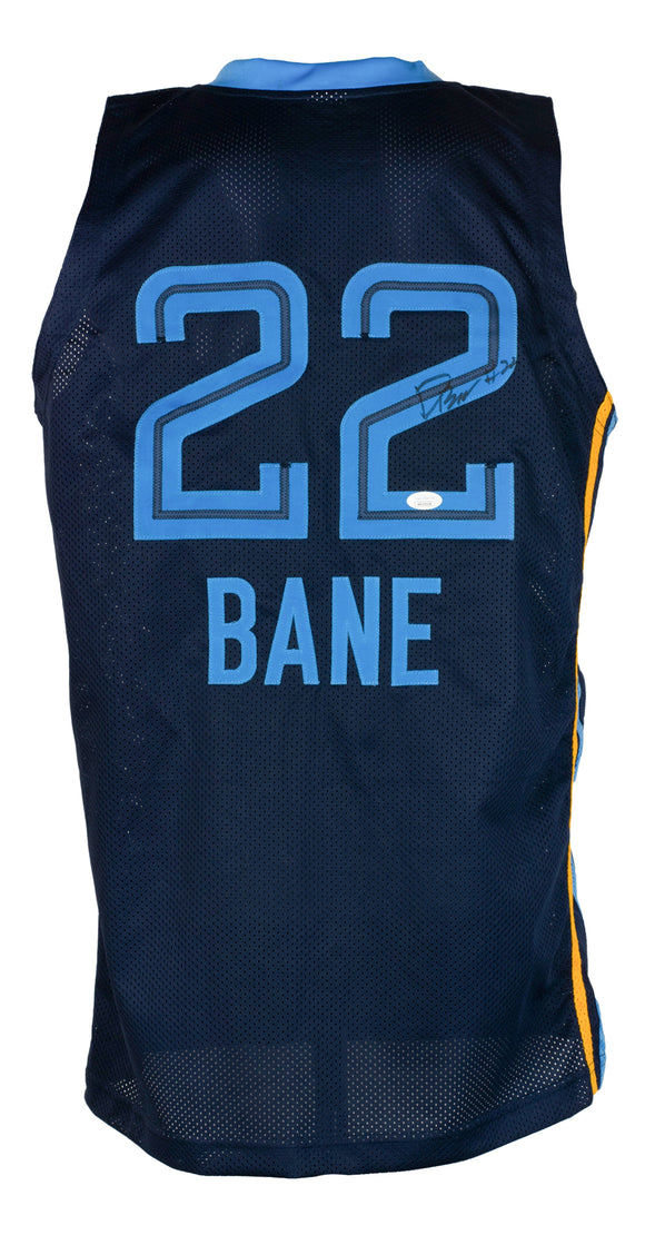Desmond Bane Signed In Black Custom Blue Basketball Jersey JSA