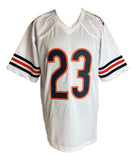 Devin Hester Chicago Signed White Football Jersey JSA QR Hologram