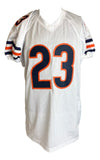 Devin Hester Chicago Signed White Pro-Cut Football Jersey JSA QR Hologram