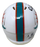 De'Von Achane Signed Miami Dolphins Mini Speed Helmet BAS