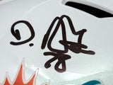 De'Von Achane Signed Miami Dolphins Full Size Replica Speed Helmet BAS