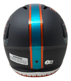 De'Von Achane Signed Miami Dolphins FS Rivalries Replica Speed Helmet BAS