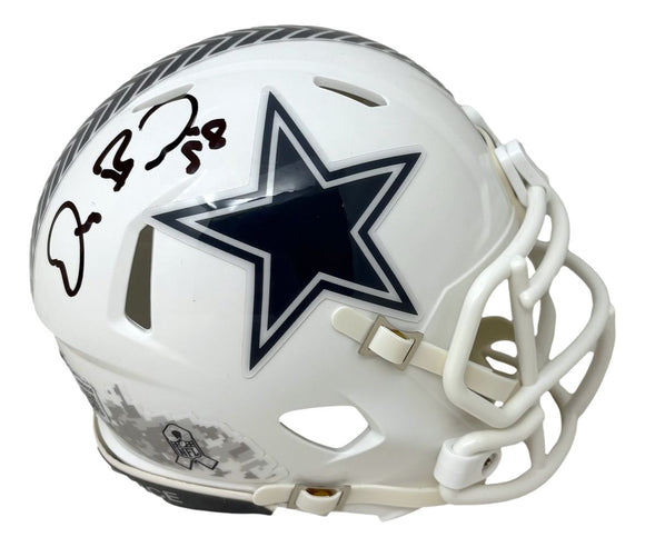 Dez Bryant Signed Dallas Cowboys Salute To Service Mini Speed Helmet B ...