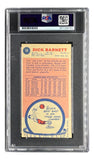 Dick Barnett Signed 1969/70 Topps #18 Knicks Rookie Card PSA/DNA