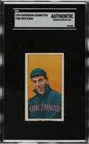 Dick Egan 1910 Sovereign Cigarettes T206 Cincinnati White Border Card SGC