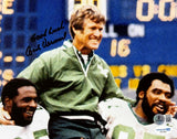 Coach Dick Vermeil Signed 8x10 Philadelphia Eagles Photo BAS