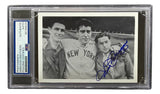 Vince Dom Joe DiMaggio Signed 4x6 Photo PSA/DNA 85788529