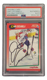 Sports Integrity Dino Ciccarelli Signed 1991 Score #128 Capitals Hockey Card, PSA/DNA certified (85041891), features Ciccarelli in uniform with a stick and comes autographed in a protective case.