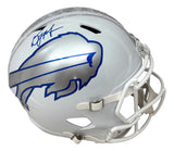 DJ Moore Signed Buffalo Bills Full Size Rivalries Replica Speed Helmet BAS