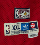 Dominique Wilkins Signed Atlanta Hawks Adidas Hardwood Classics Jersey BAS