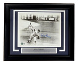 Don Larsen Signed Framed 8x10 New York Yankees Perfect Game Photo BAS