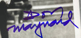 Don Maynard Signed 8x10 New York Jets Catch Photo BAS