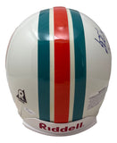 Don Shula Signed Dolphins FS Authentic Helmet HOF 97 17-0 1972 JSA Hologram