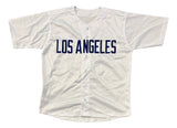 Don Sutton Los Angeles Signed White Baseball Jersey HOF 98 BAS