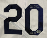 Don Sutton Los Angeles Signed White Baseball Jersey HOF 98 BAS