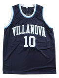 Donte DiVincenzo Villanova Signed Blue Basketball Jersey BAS