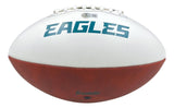Coach Doug Pederson Signed Philadelphia Eagles Logo Football BAS ITP