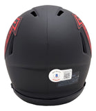 Drake London Signed Atlanta Falcons Eclipse Mini Speed Helmet BAS