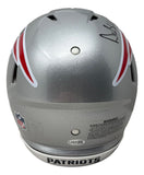 Drew Bledsoe Signed New England Patriots Full Size Authentic Speed Helmet JSA QR