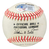 Duke Snider Dodgers Signed National League Baseball HOF 1980 Inscr BAS BH080040