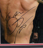 Dustin The Diamond Poirier Signed Framed 16x20 UFC Photo Vs Conor McGregor JSA Sports Integrity